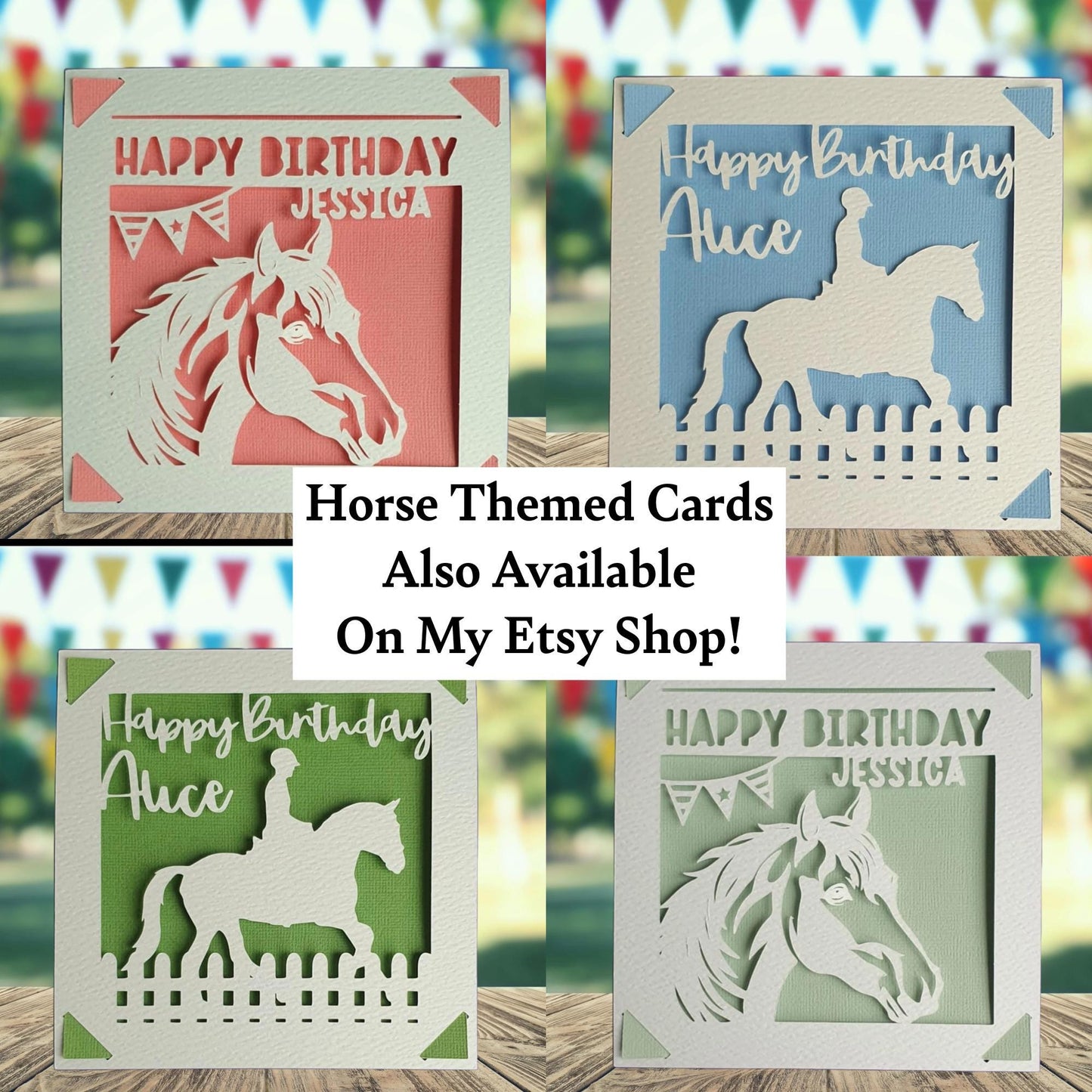 Personalised Wooden Horseshoe Gift