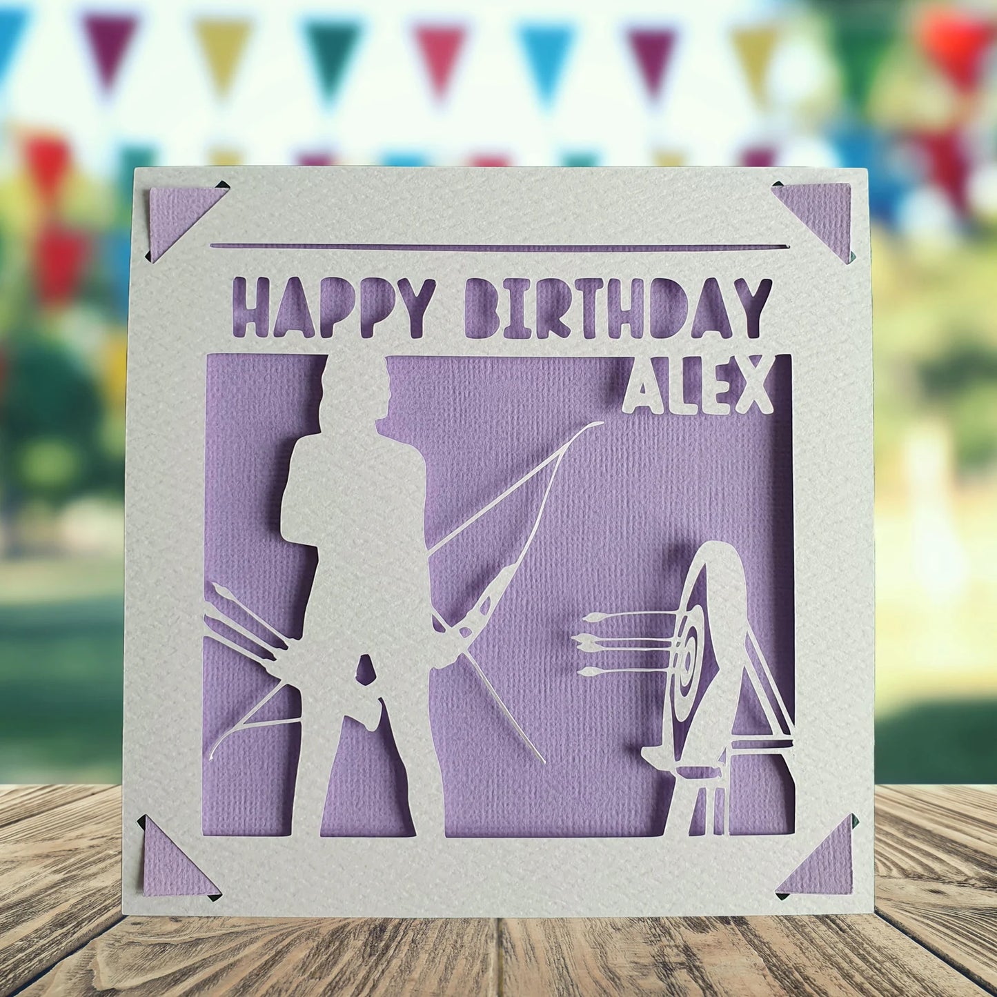 Archery Birthday Card