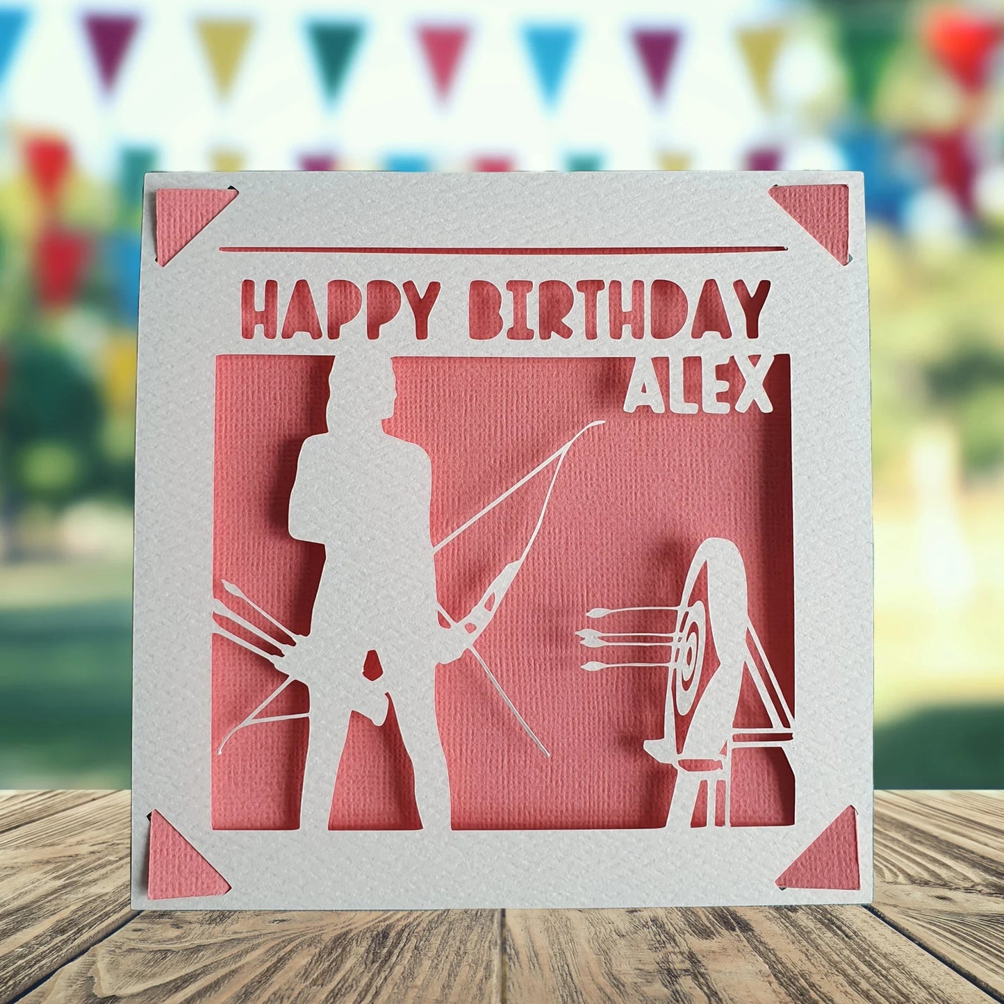 Archery Birthday Card