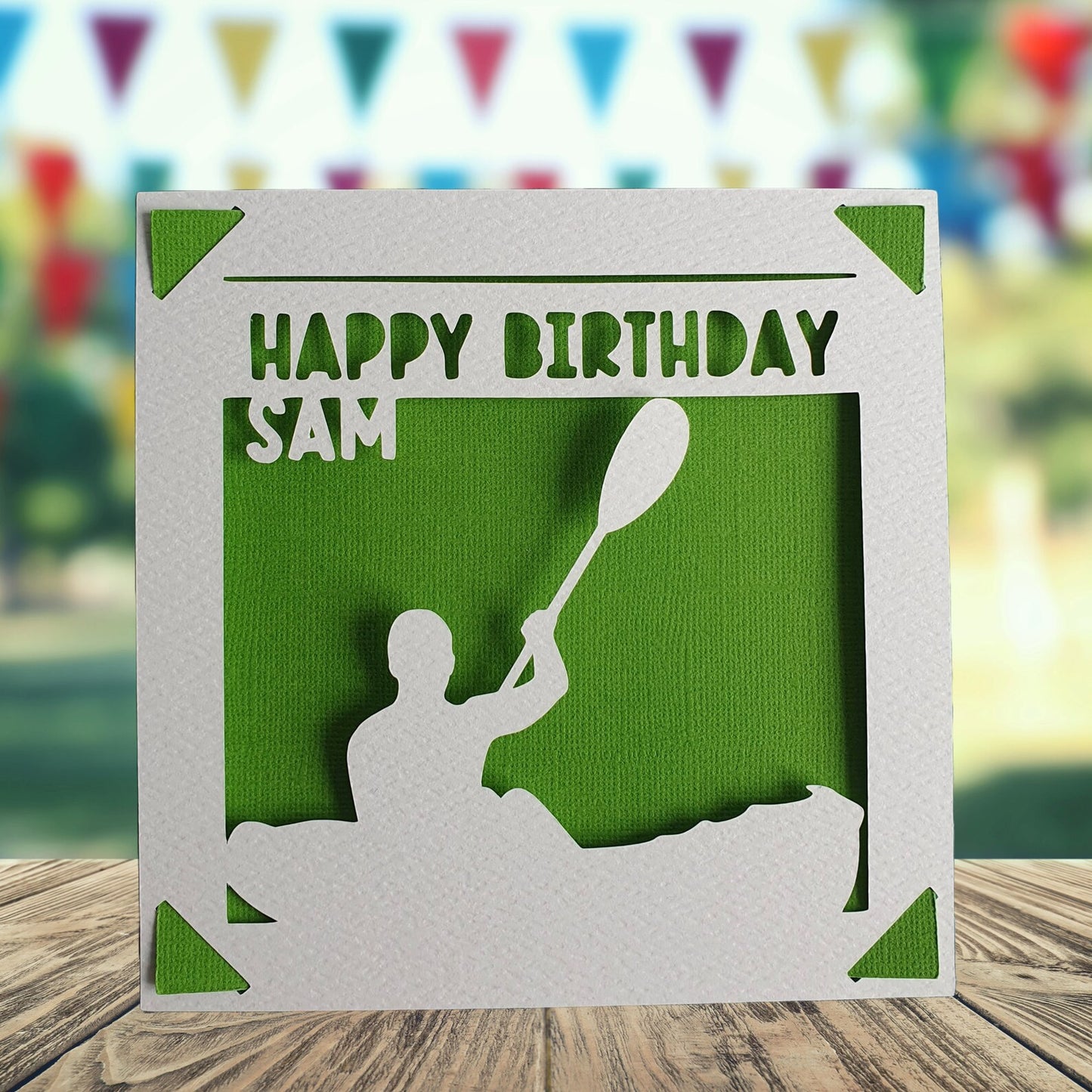 Canoe / Kayak Birthday Card