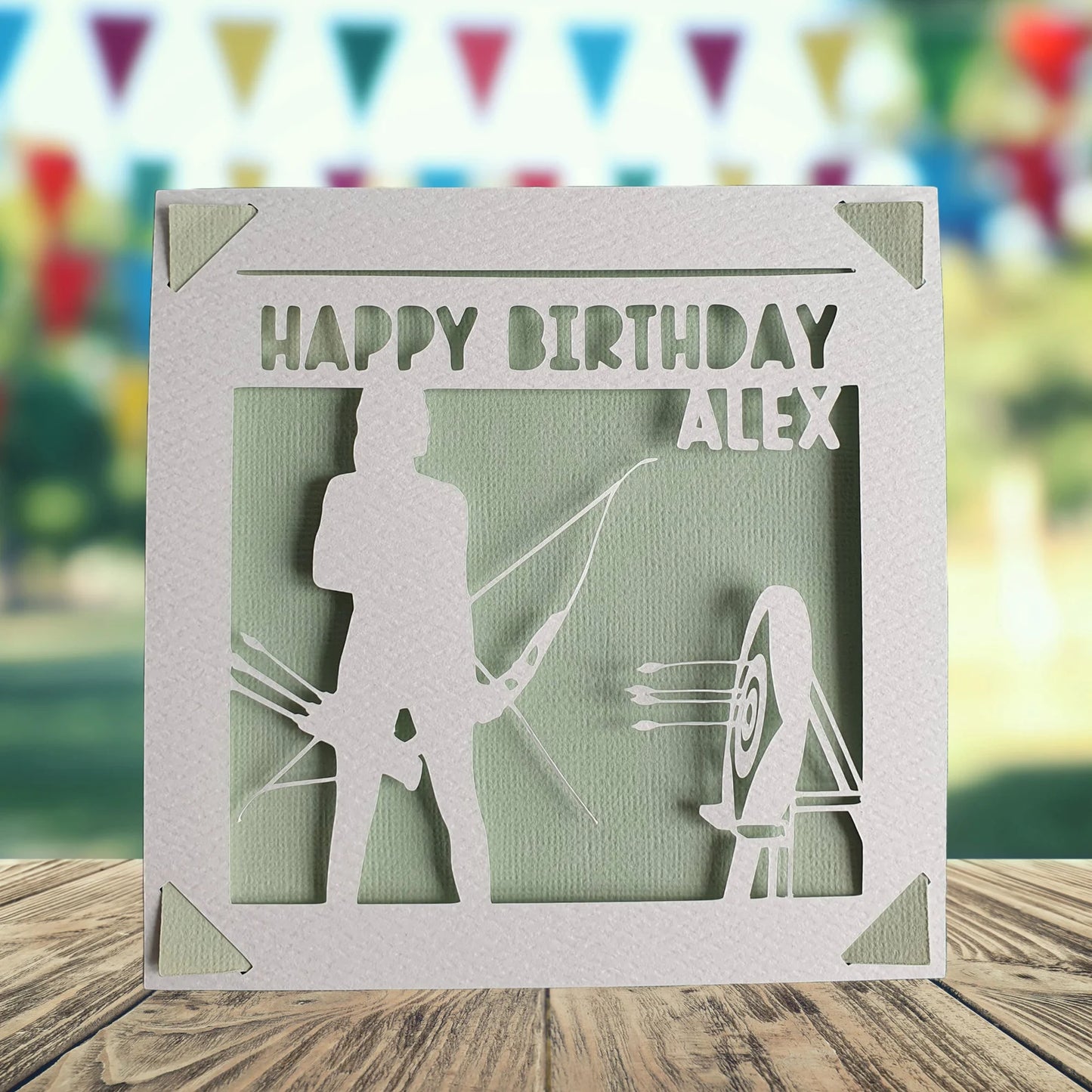 Archery Birthday Card