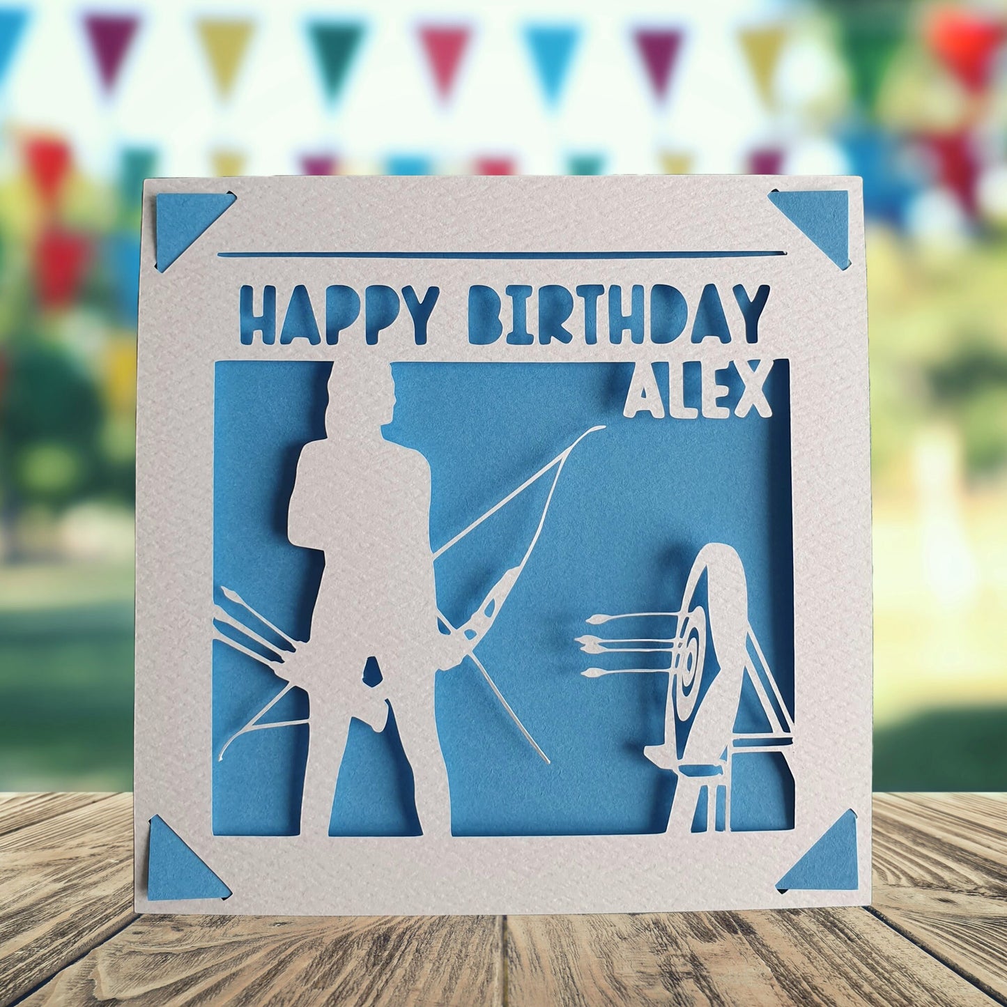 Archery Birthday Card