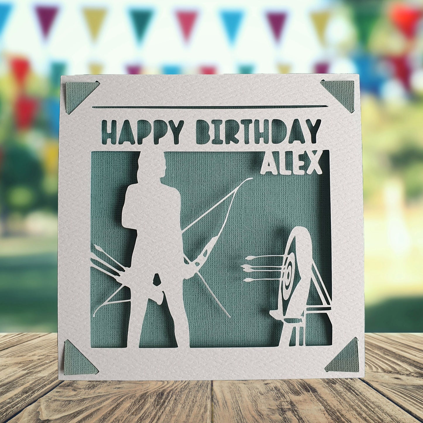 Archery Birthday Card