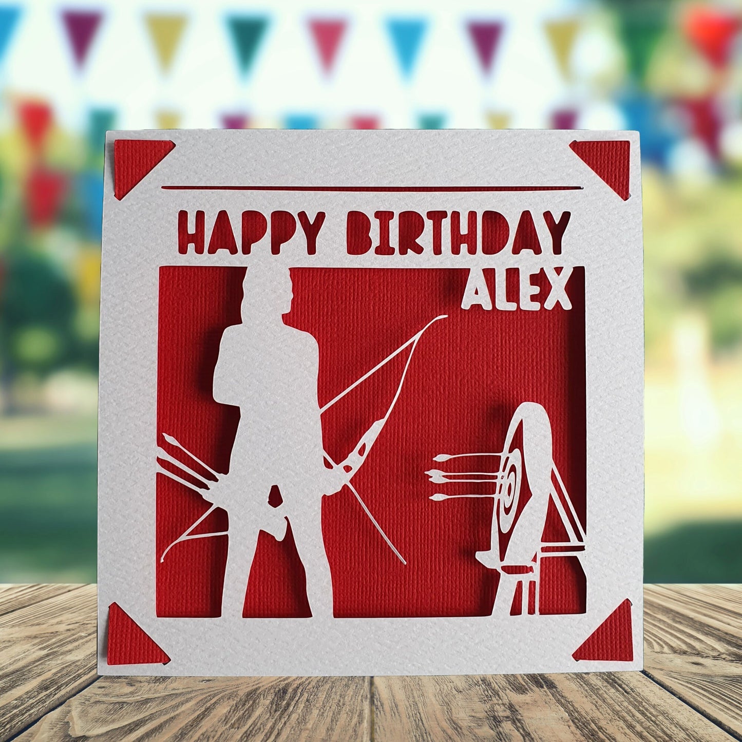 Archery Birthday Card