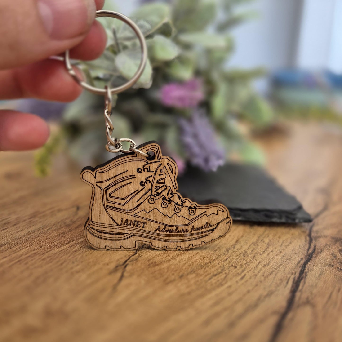 Hiking Boot Keyring