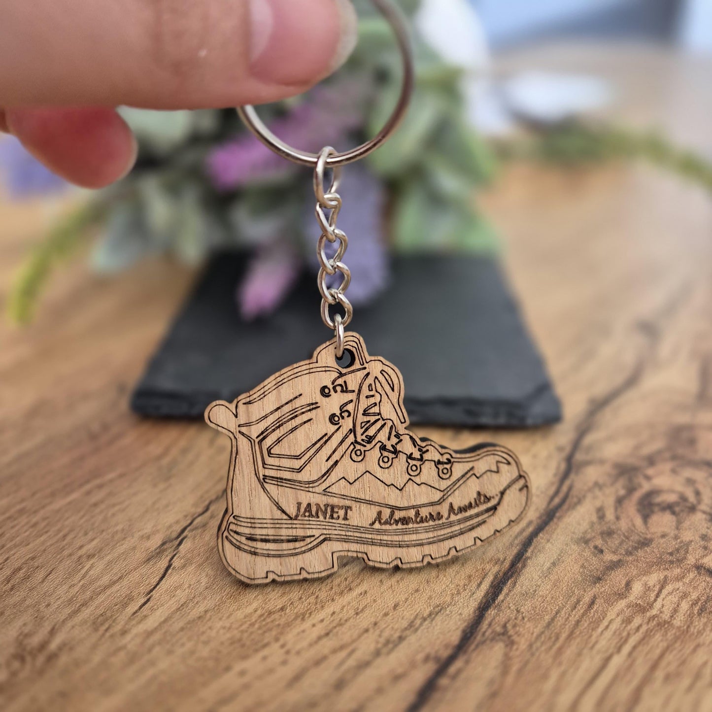 Hiking Boot Keyring