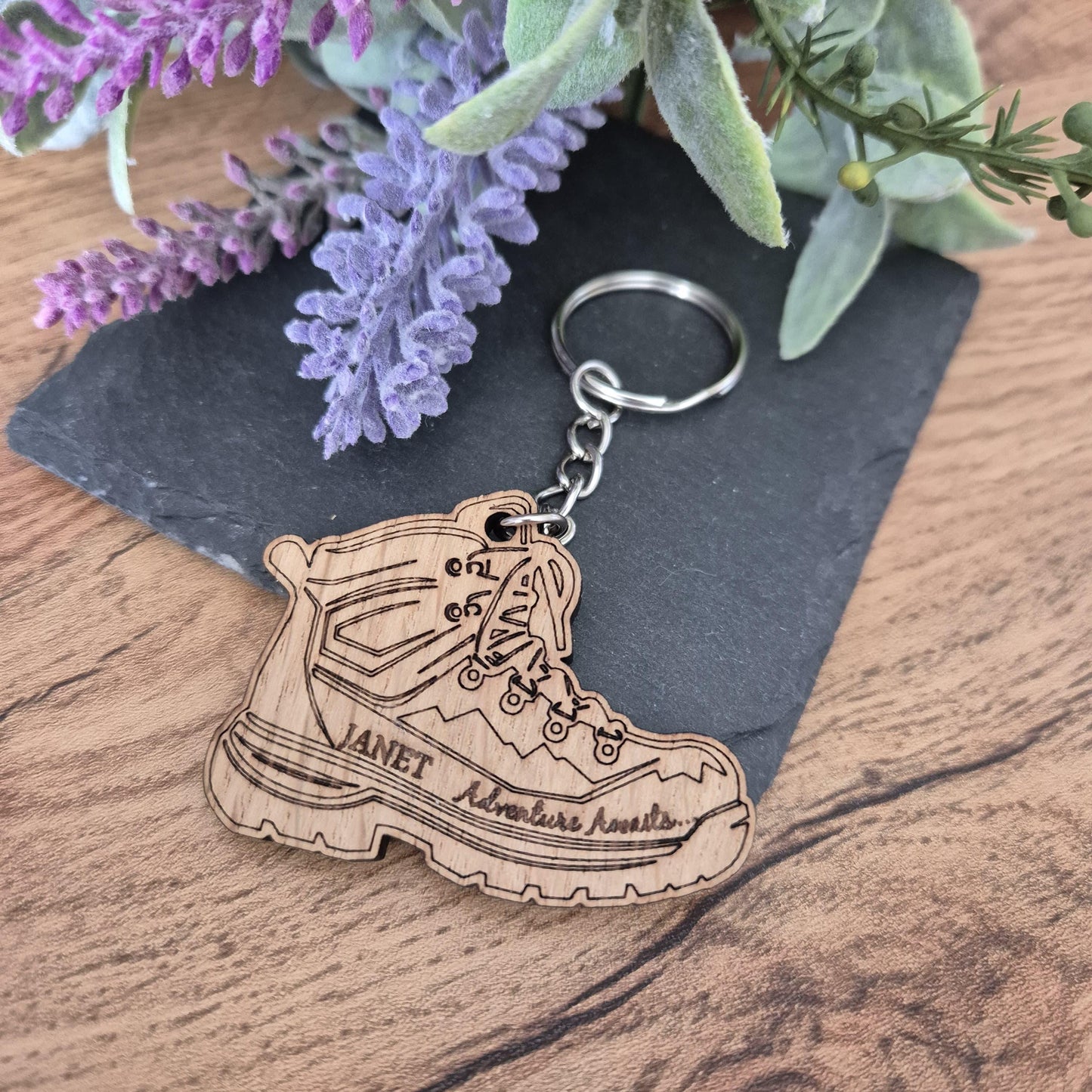 Hiking Boot Keyring