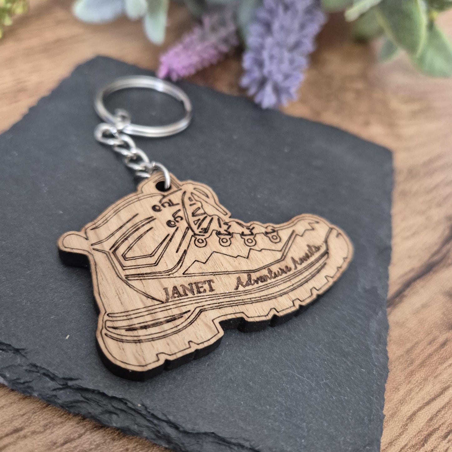 Hiking Boot Keyring
