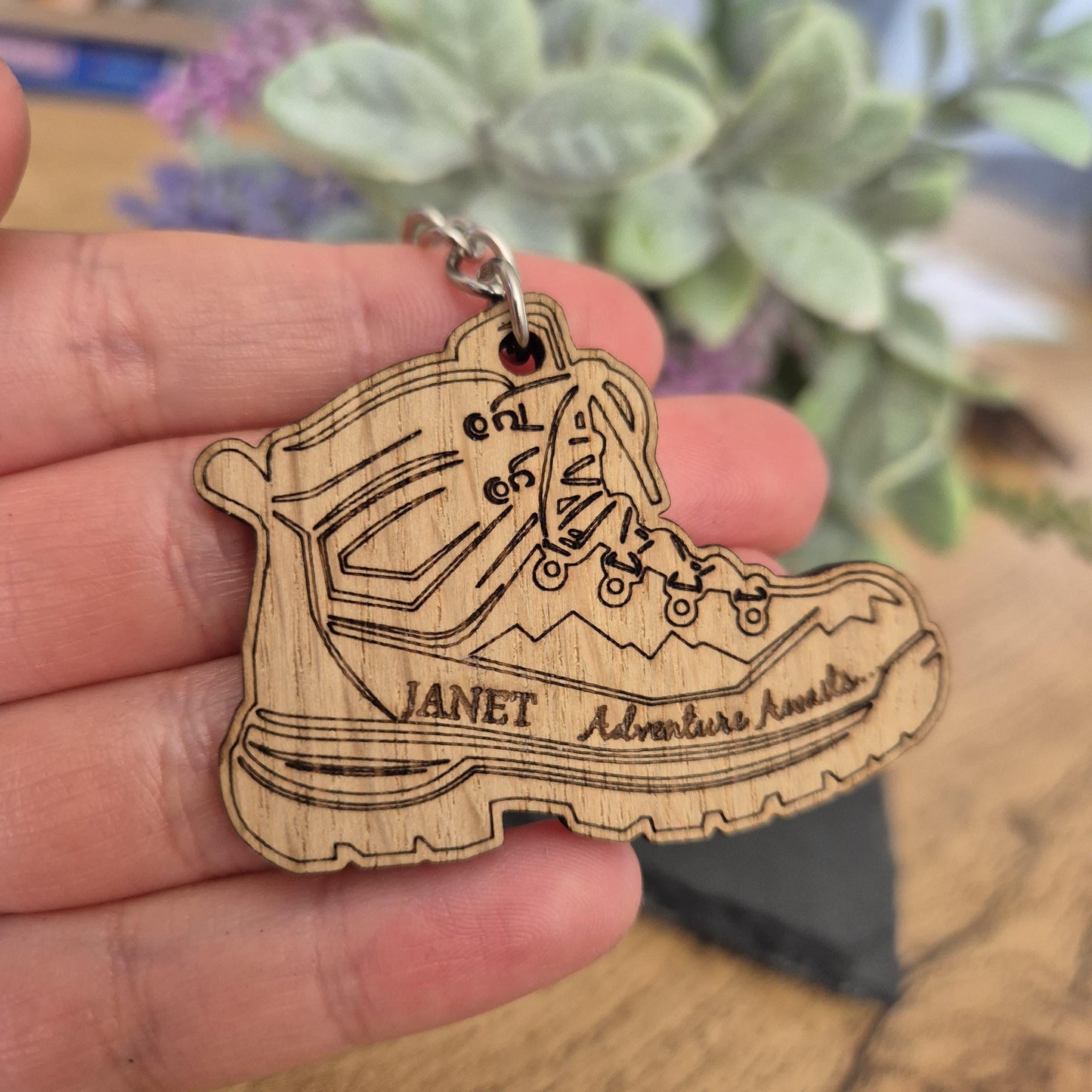 Hiking Boot Keyring