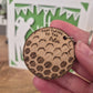 Engraved Wooden Golf Keyring