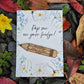 Pencil Save the Date Wooden Magnet