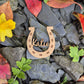 Personalised Wooden Horseshoe Gift