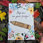 Pencil Save the Date Wooden Magnet