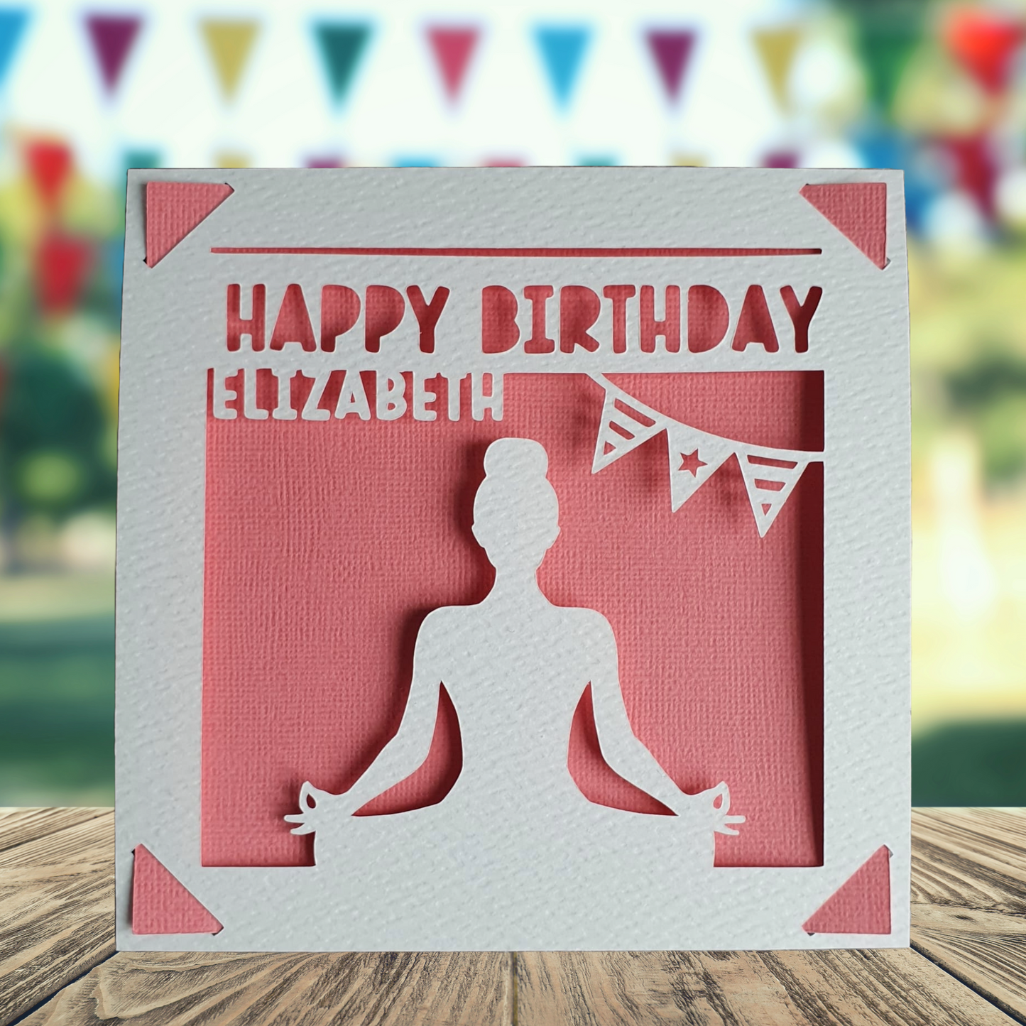 Meditation Personalised Birthday Card