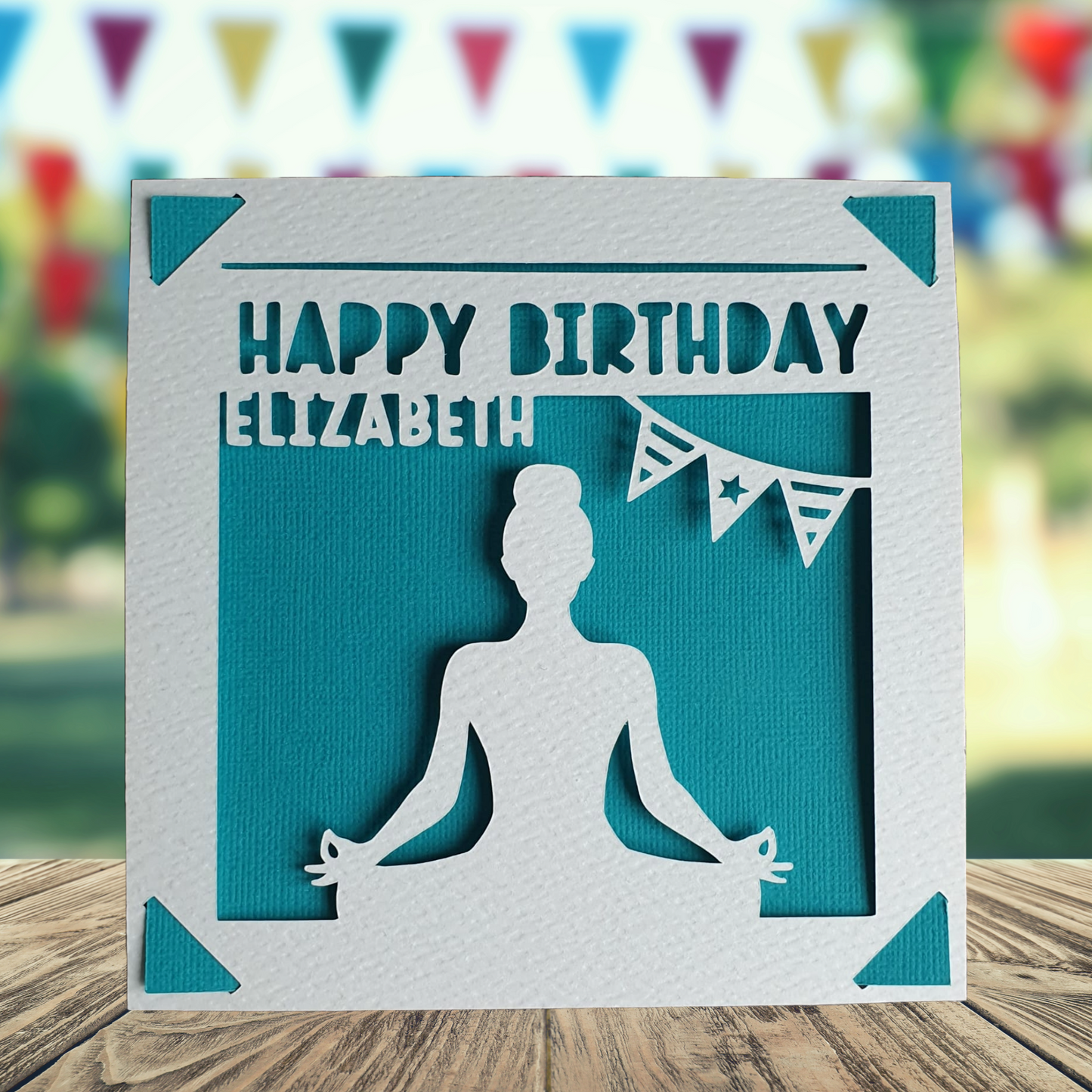 Meditation Personalised Birthday Card