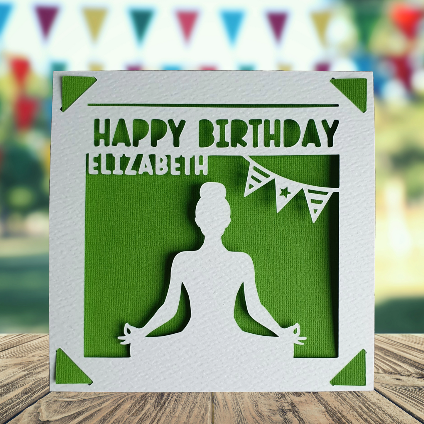 Meditation Personalised Birthday Card