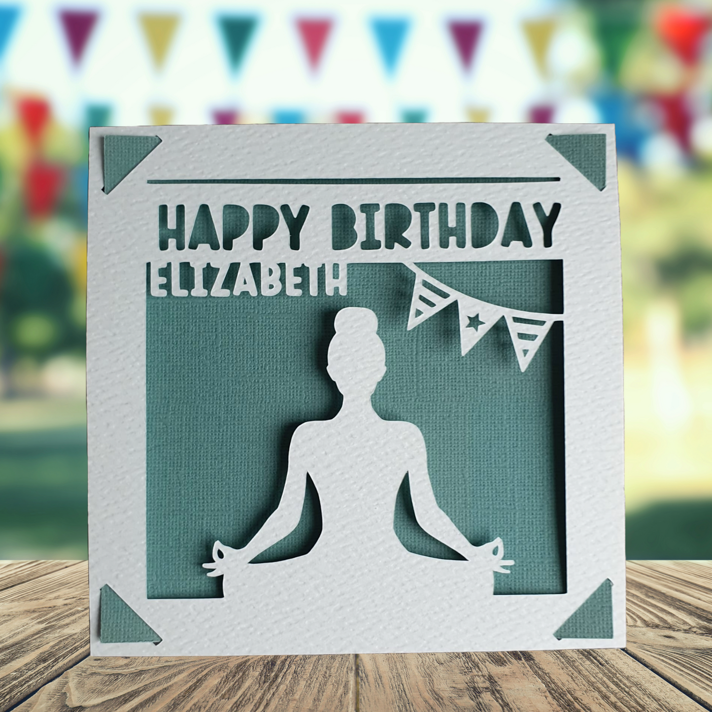 Meditation Personalised Birthday Card