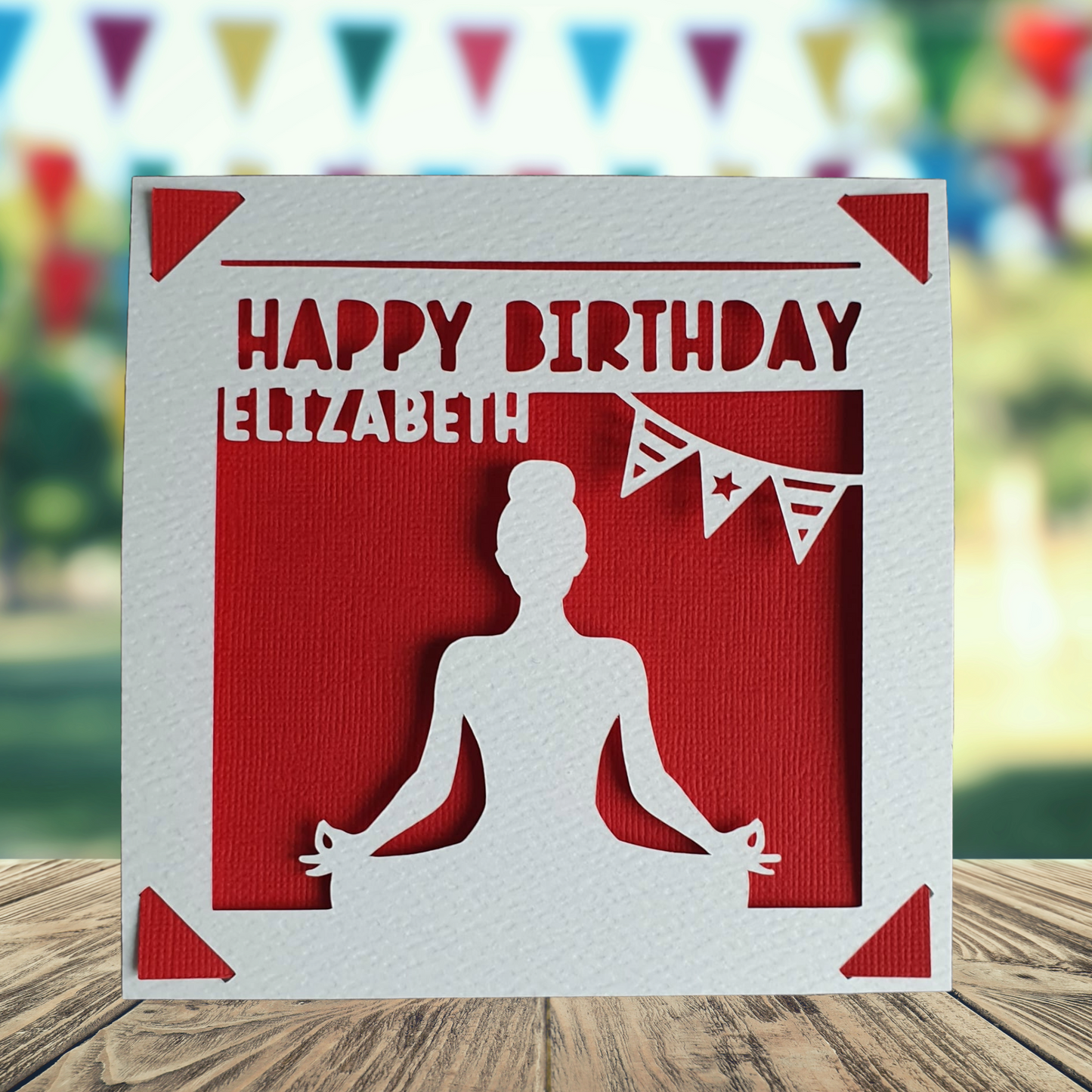 Meditation Personalised Birthday Card