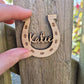 Personalised Wooden Horseshoe Gift