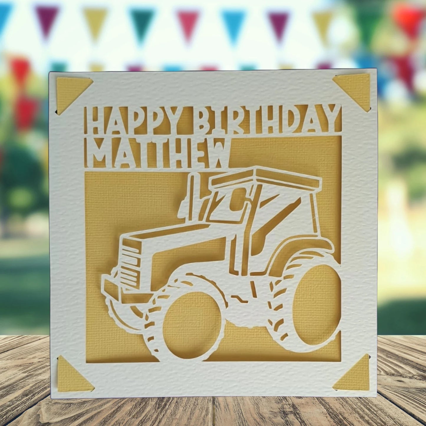 Farming Personalised Birthday Card