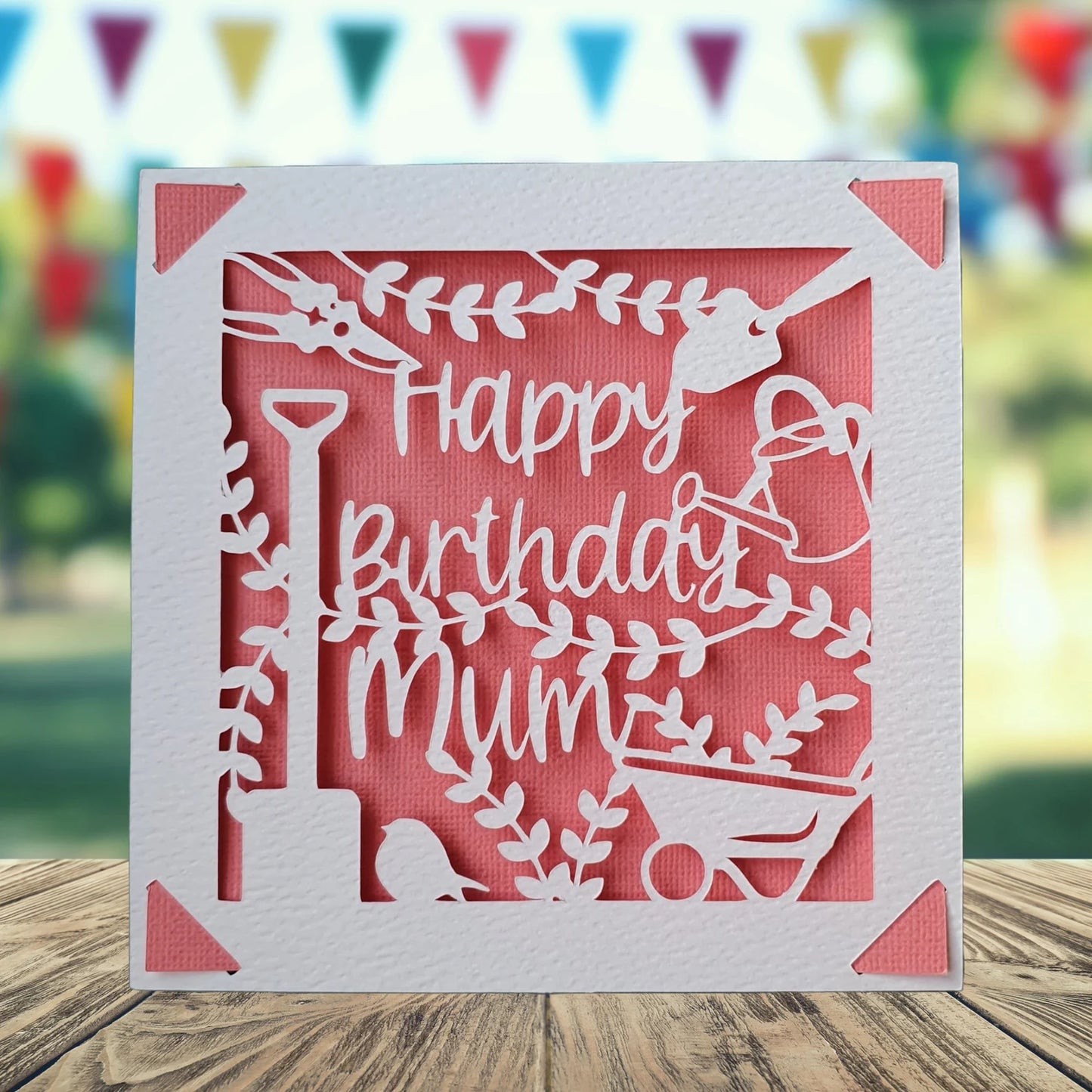 Personalised Gardening Themed Birthday Card