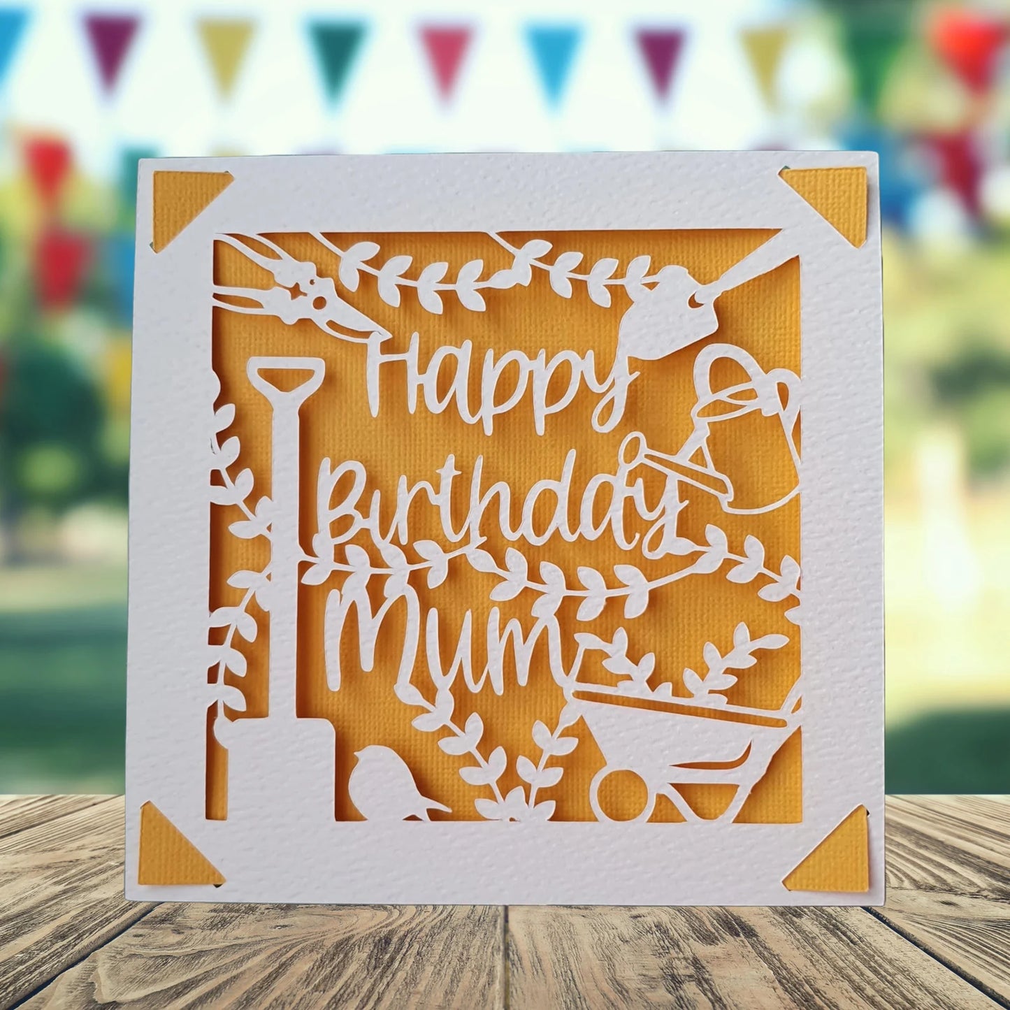 Personalised Gardening Themed Birthday Card