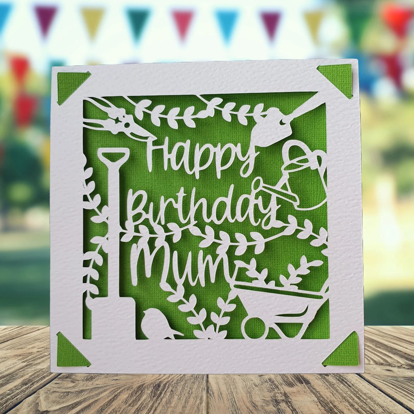 Personalised Gardening Themed Birthday Card