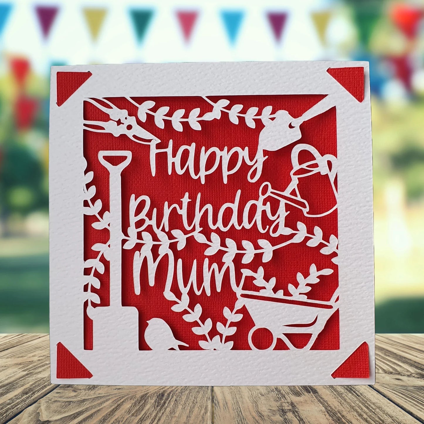 Personalised Gardening Themed Birthday Card