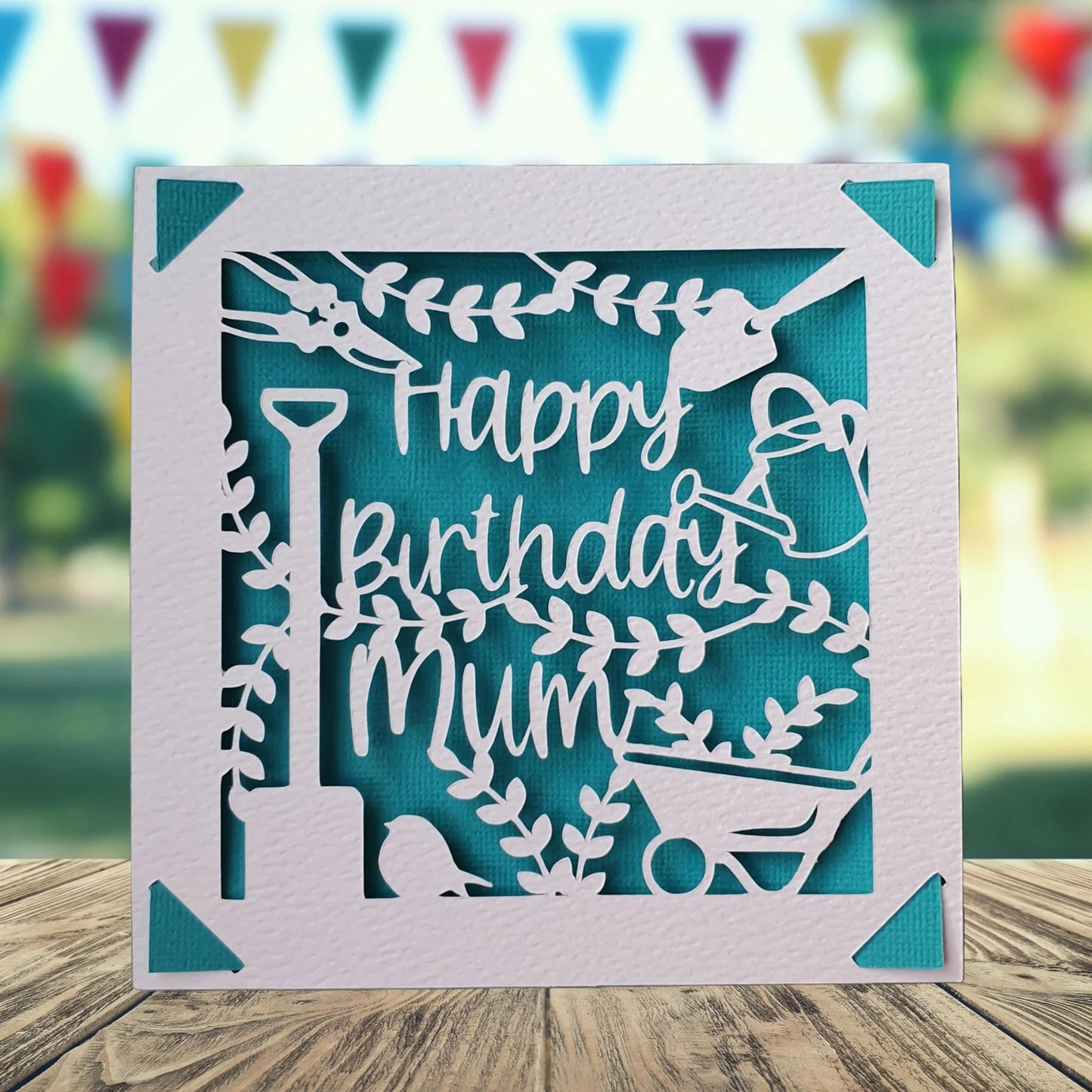 Personalised Gardening Themed Birthday Card