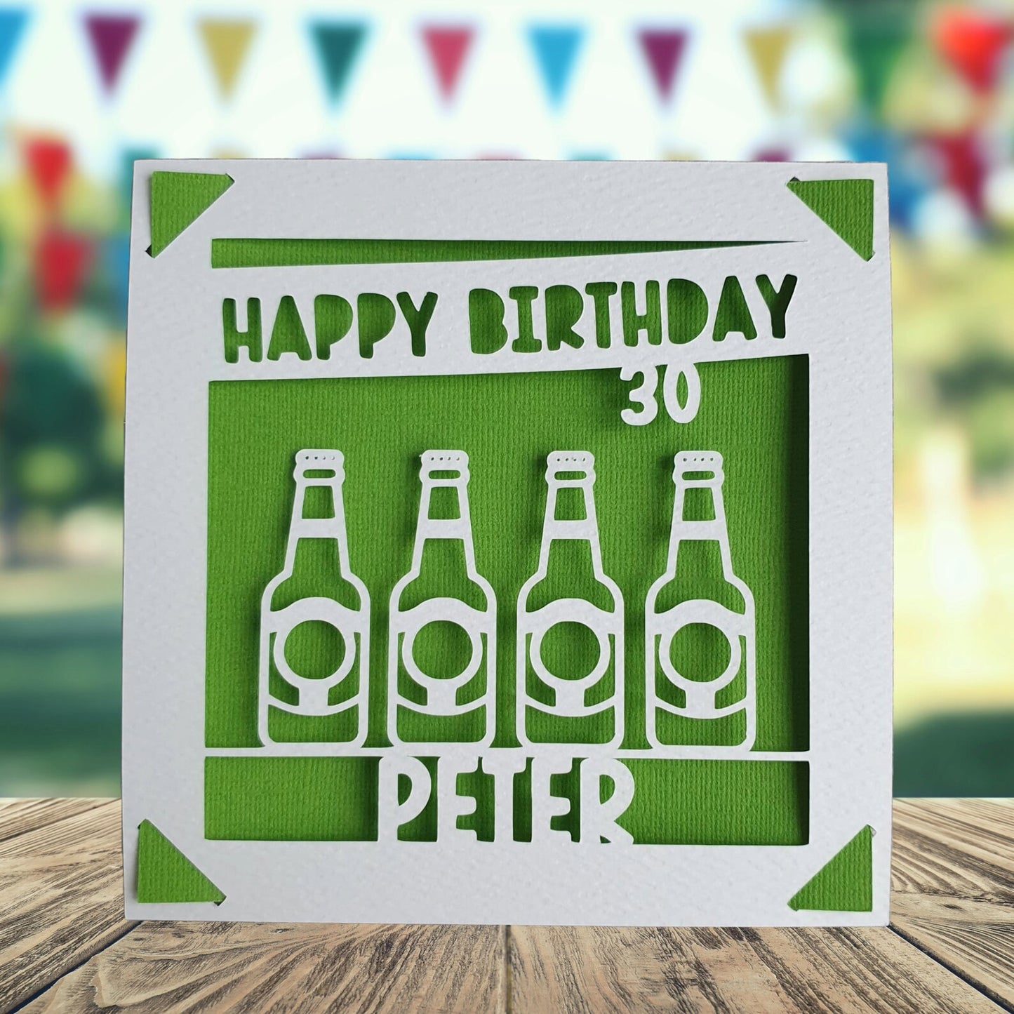 Beers Birthday Card