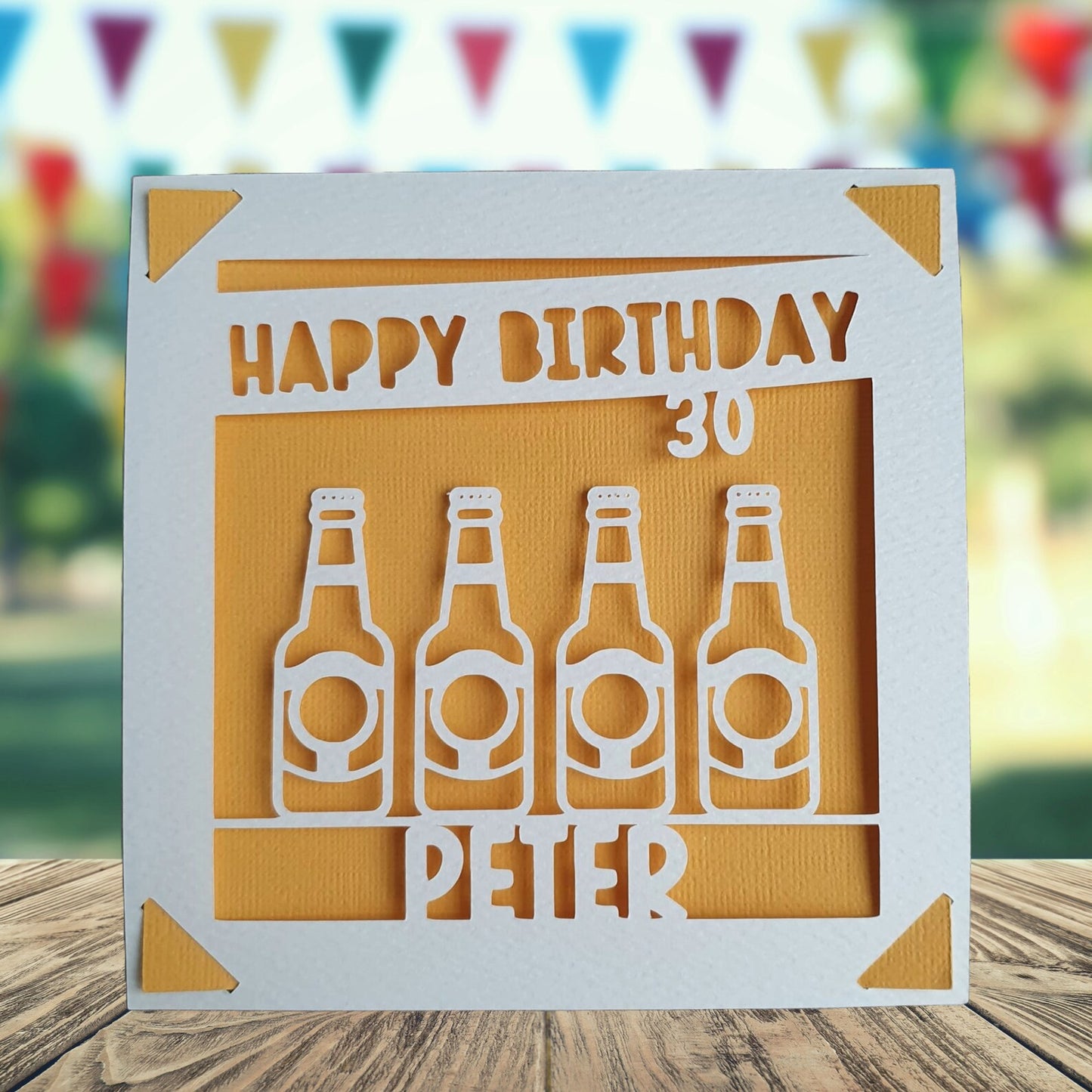 Beers Birthday Card