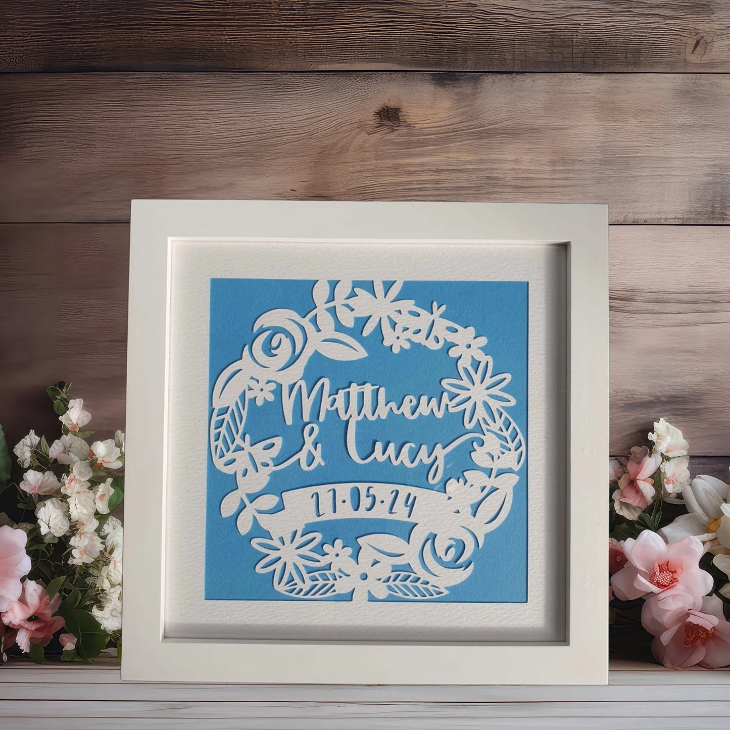 Wedding Personalised Framed Gift