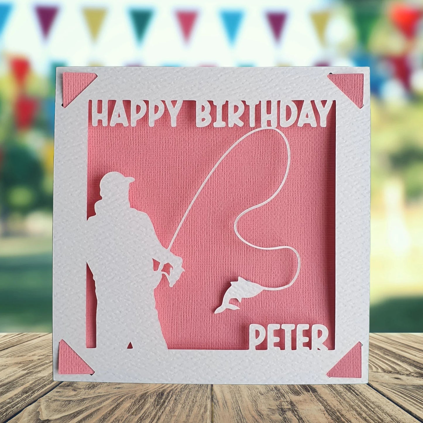 Fishing Birthday Personalised Card