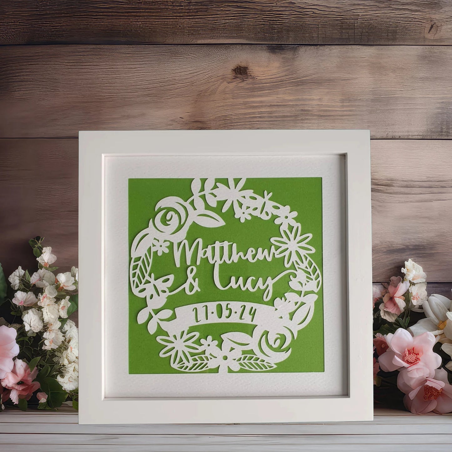 Wedding Personalised Framed Gift