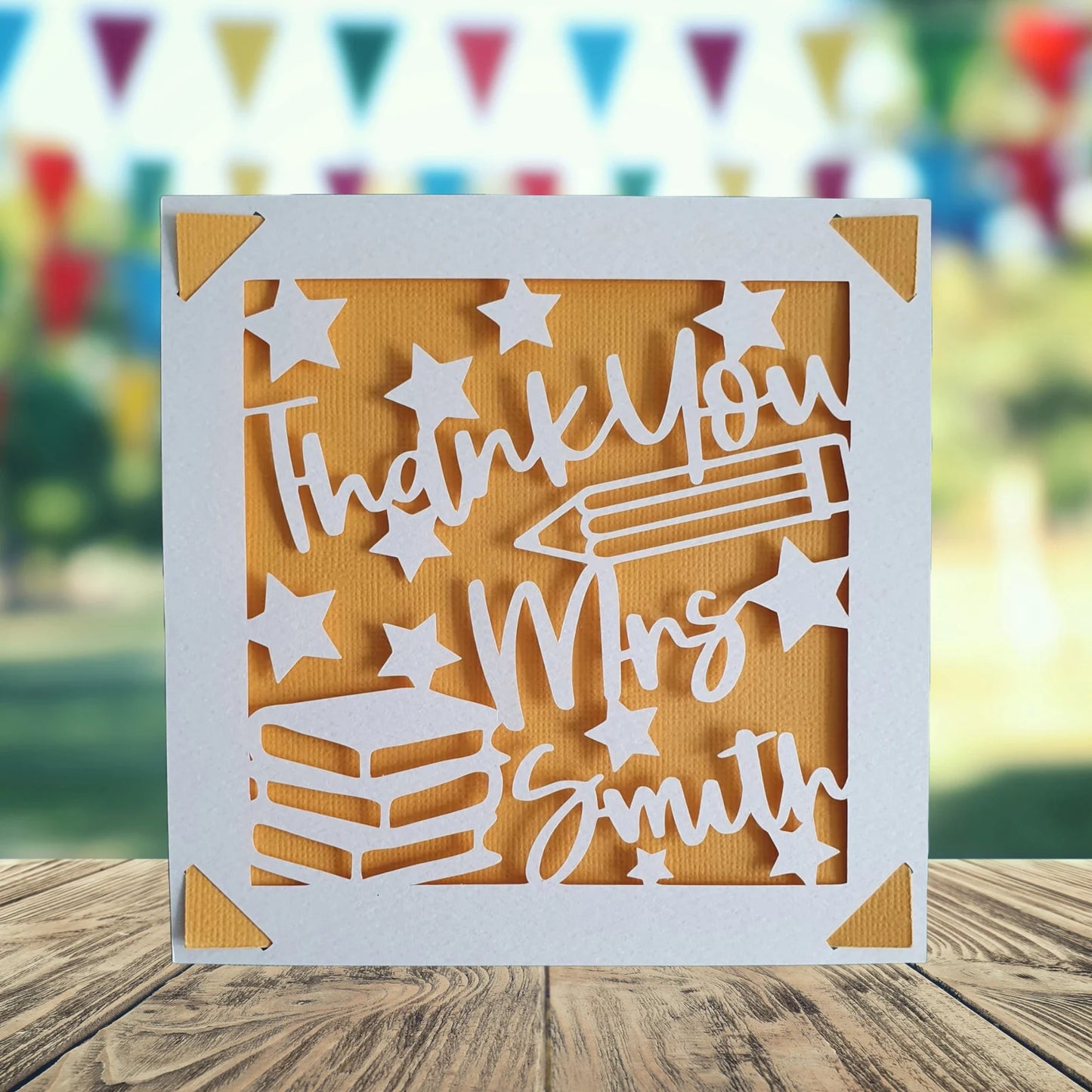 Teacher Thank you Card