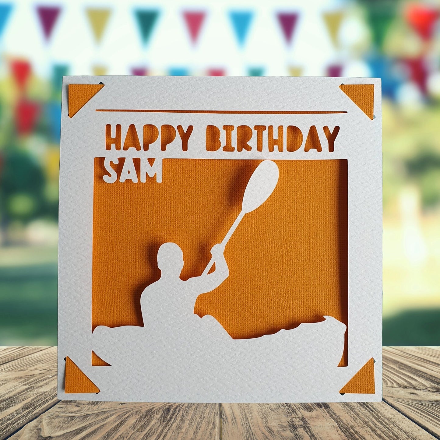 Canoe / Kayak Birthday Card