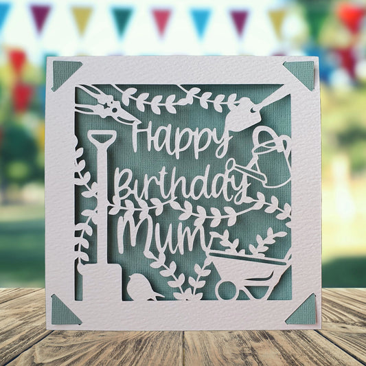 Personalised Gardening Themed Birthday Card