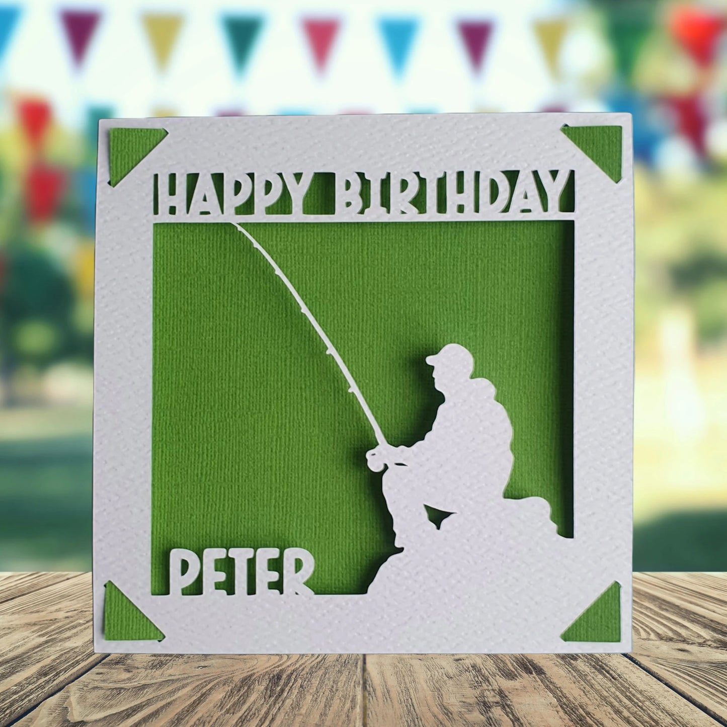 Fisherman Birthday Card