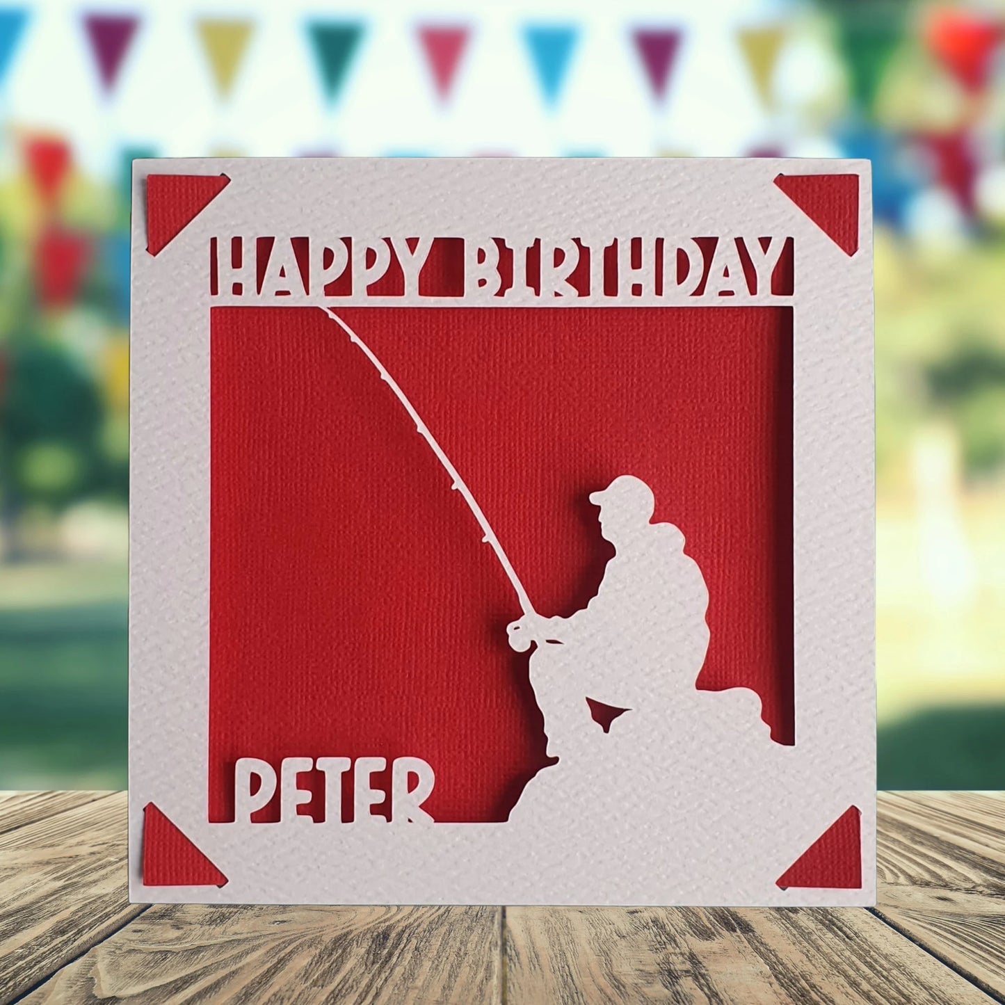 Fisherman Birthday Card