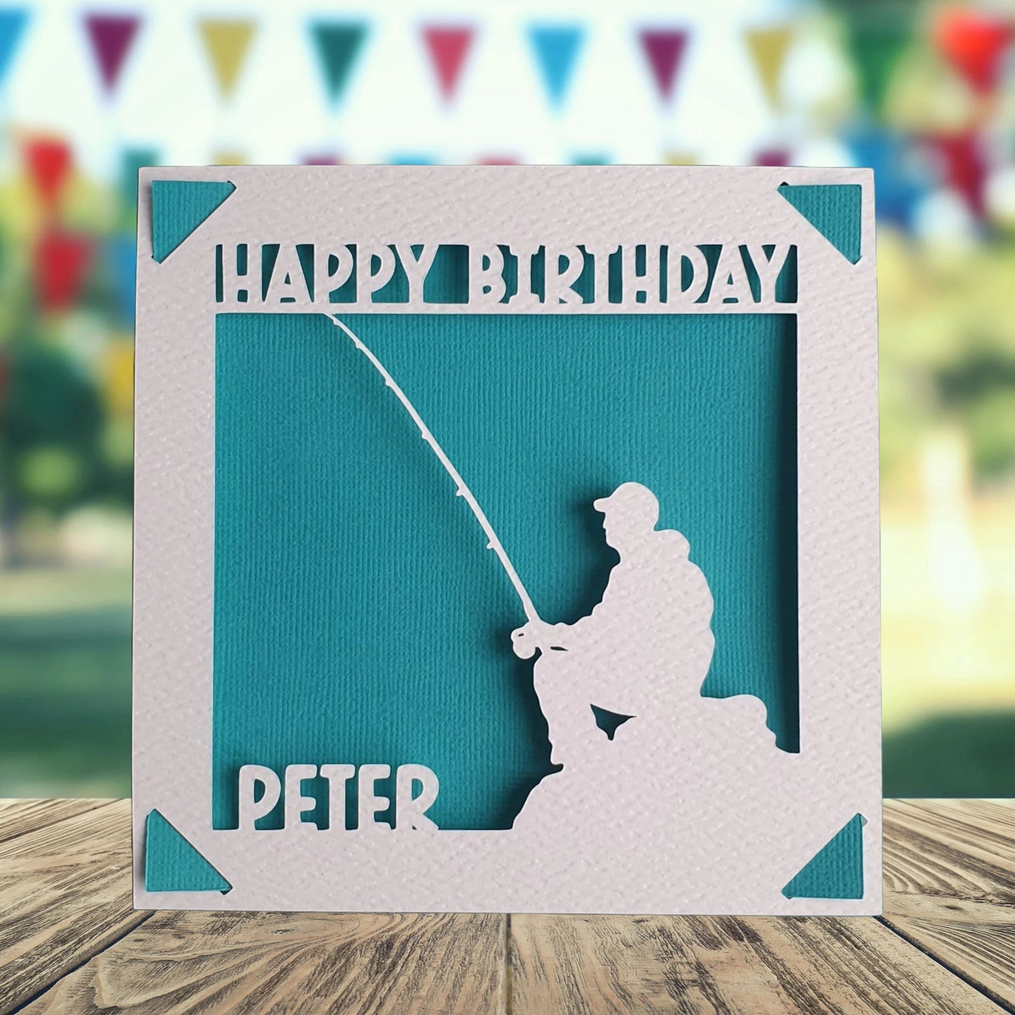 Fisherman Birthday Card