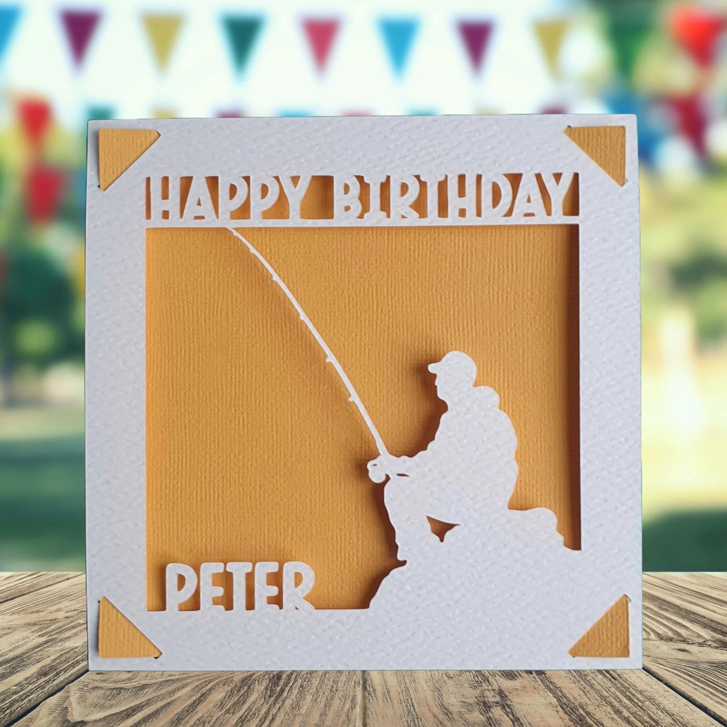 Fisherman Birthday Card