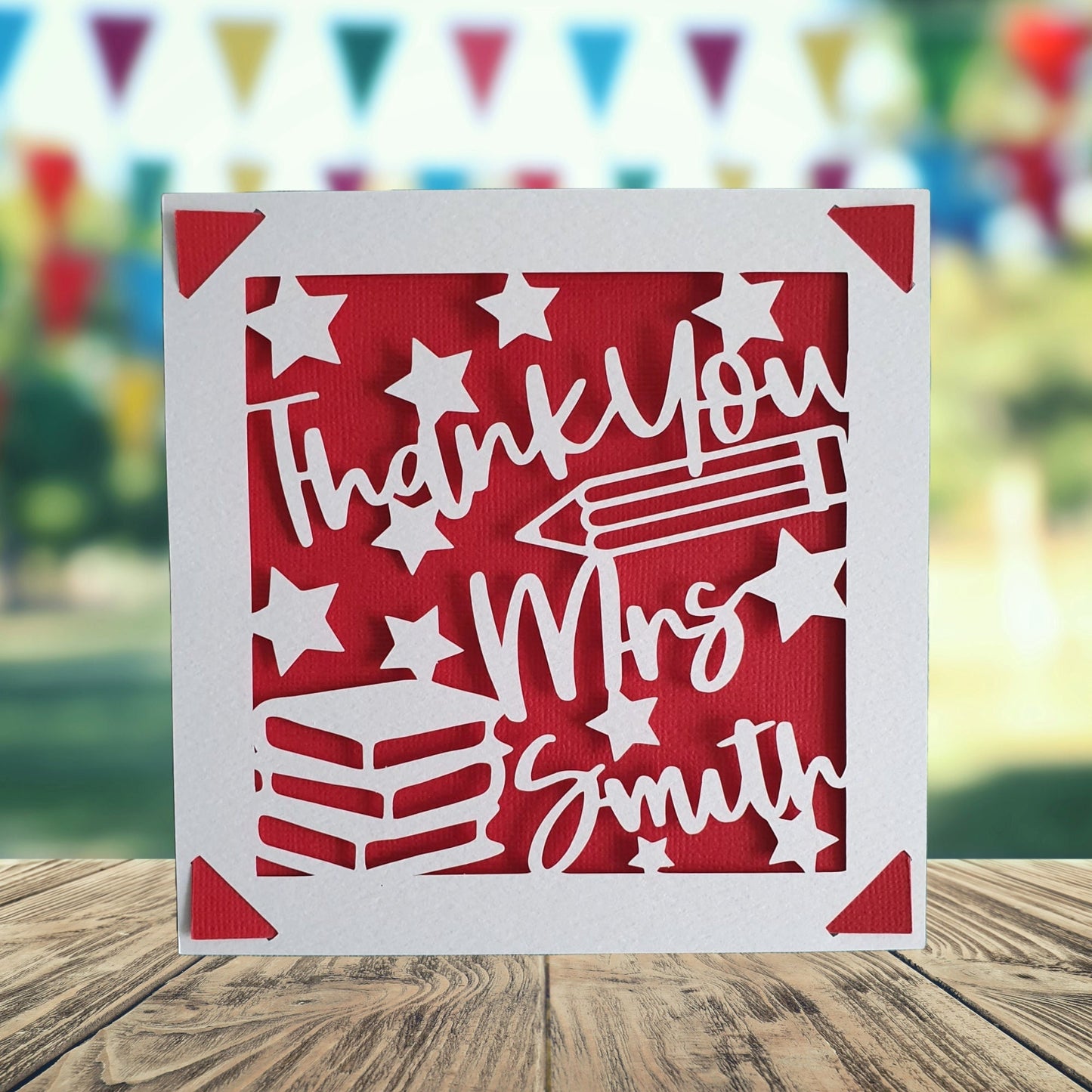 Teacher Thank you Card