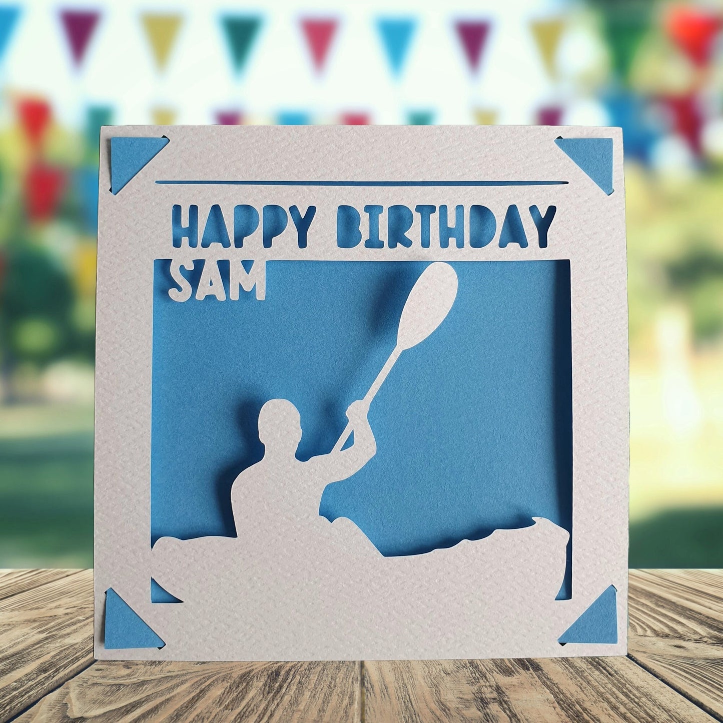 Canoe / Kayak Birthday Card