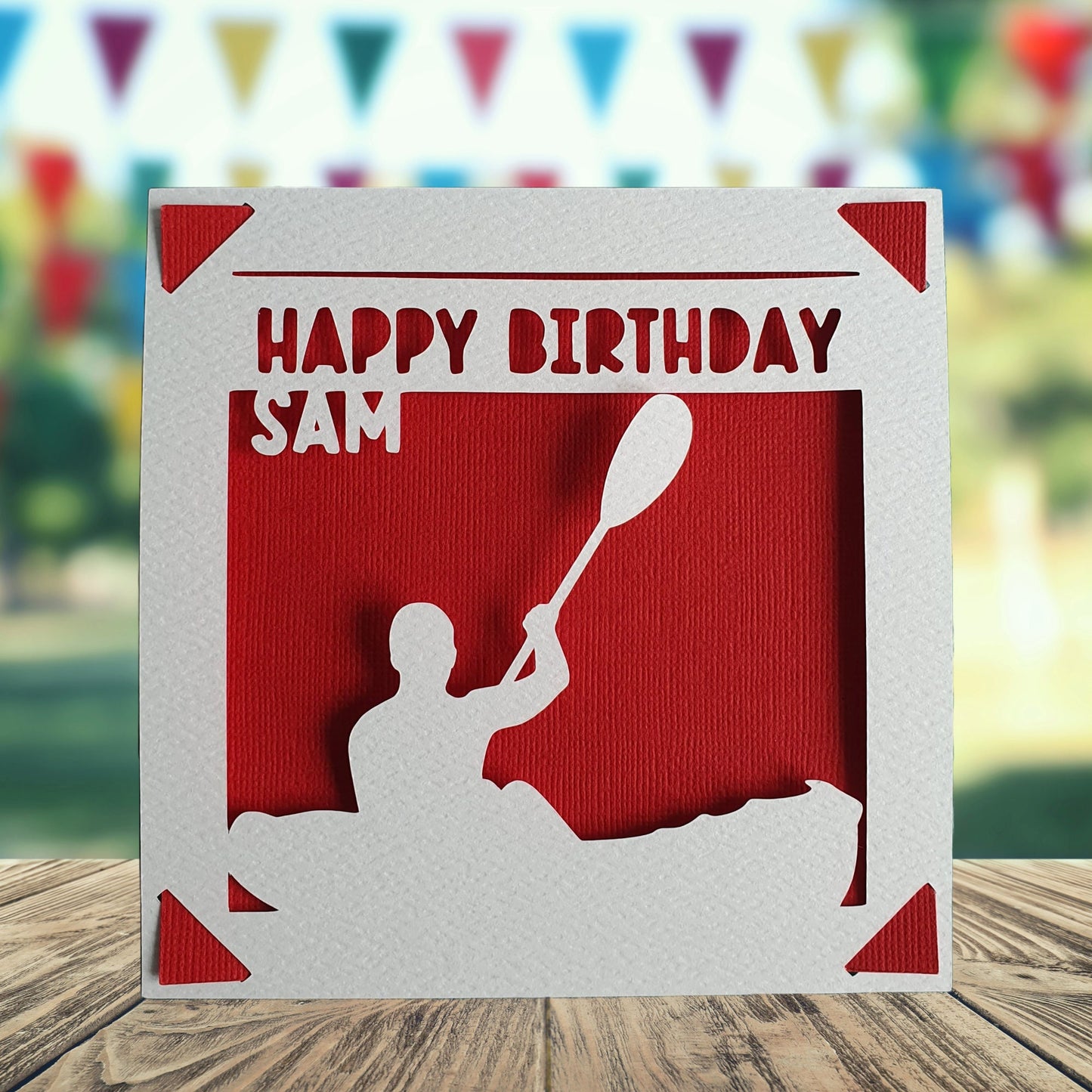 Canoe / Kayak Birthday Card