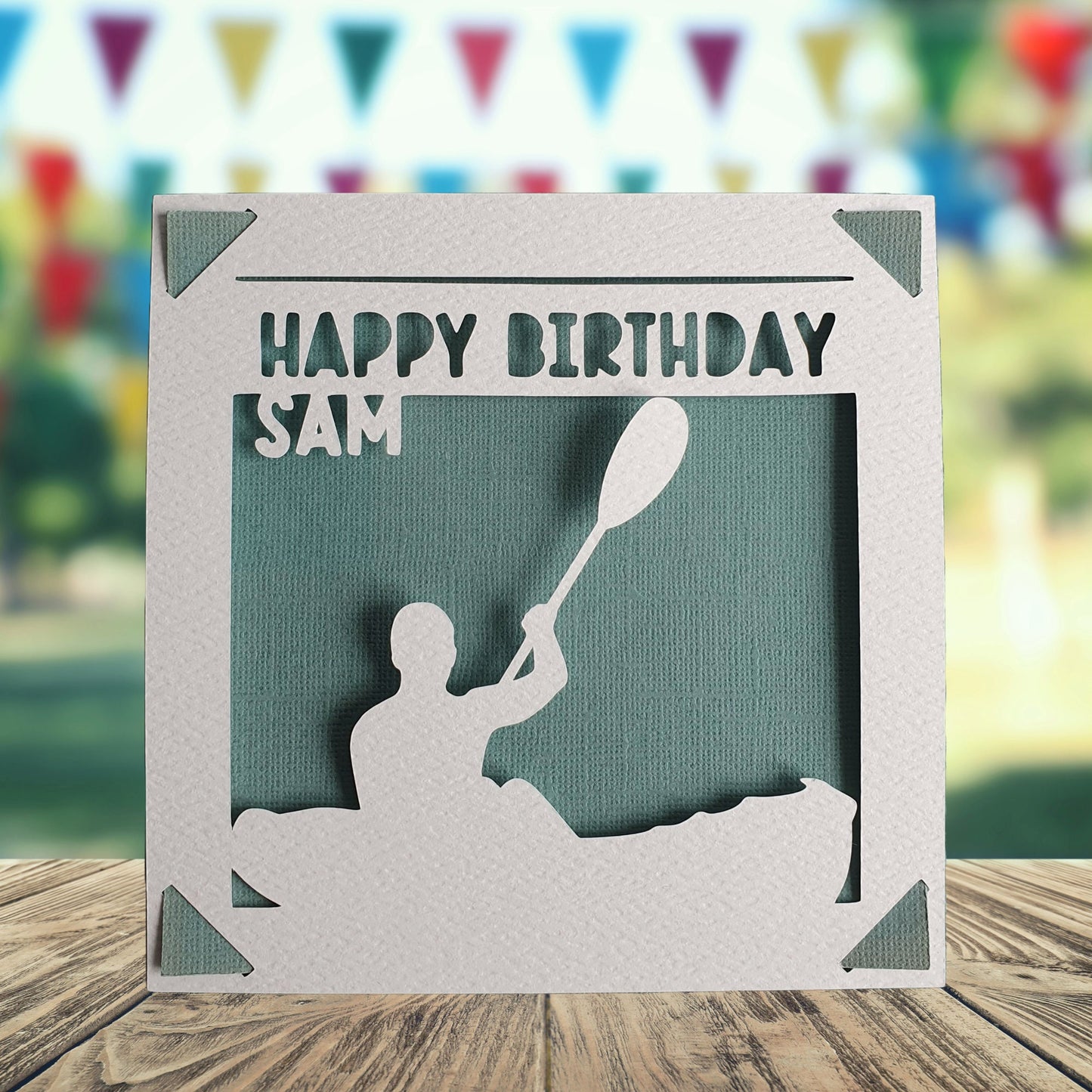Canoe / Kayak Birthday Card
