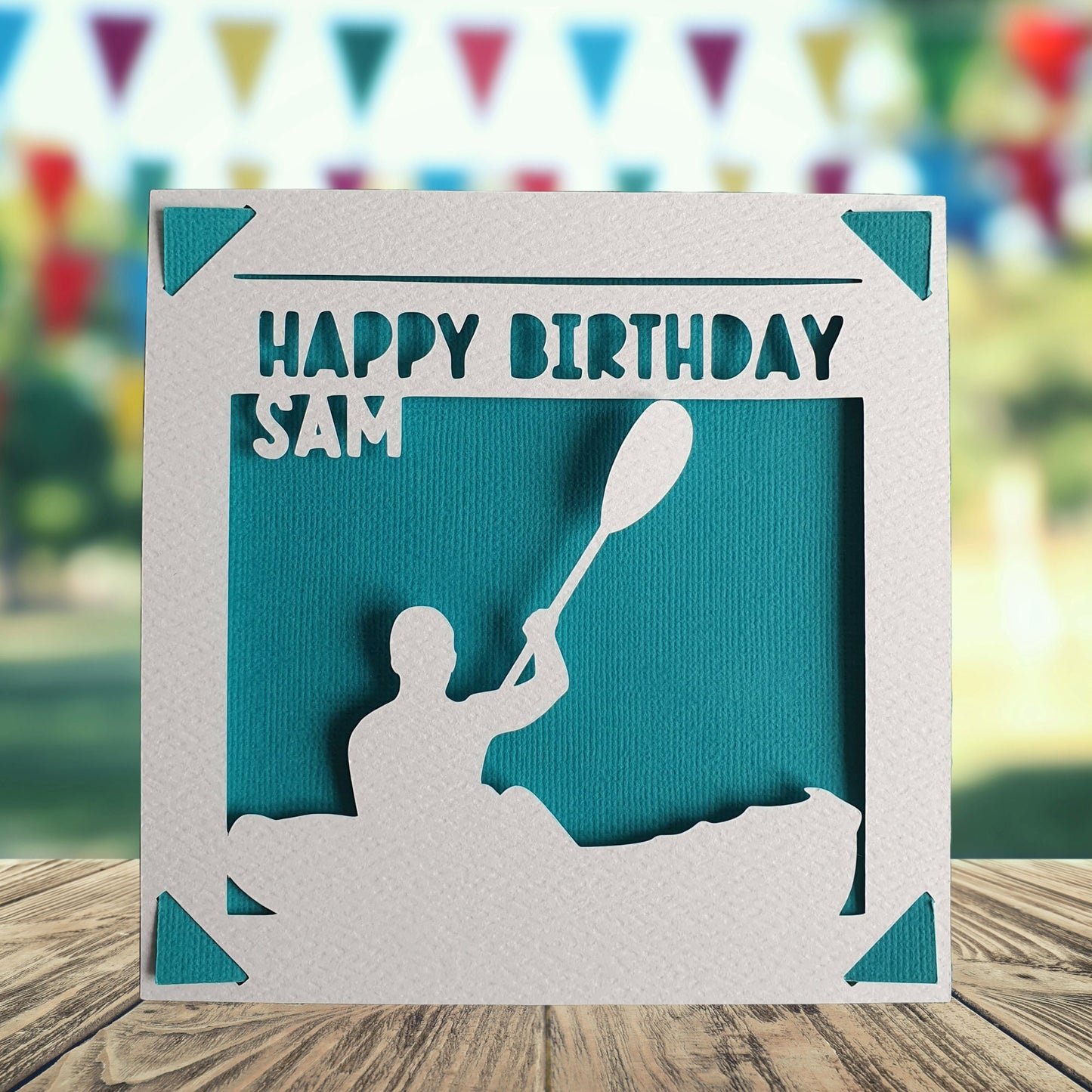 Canoe / Kayak Birthday Card