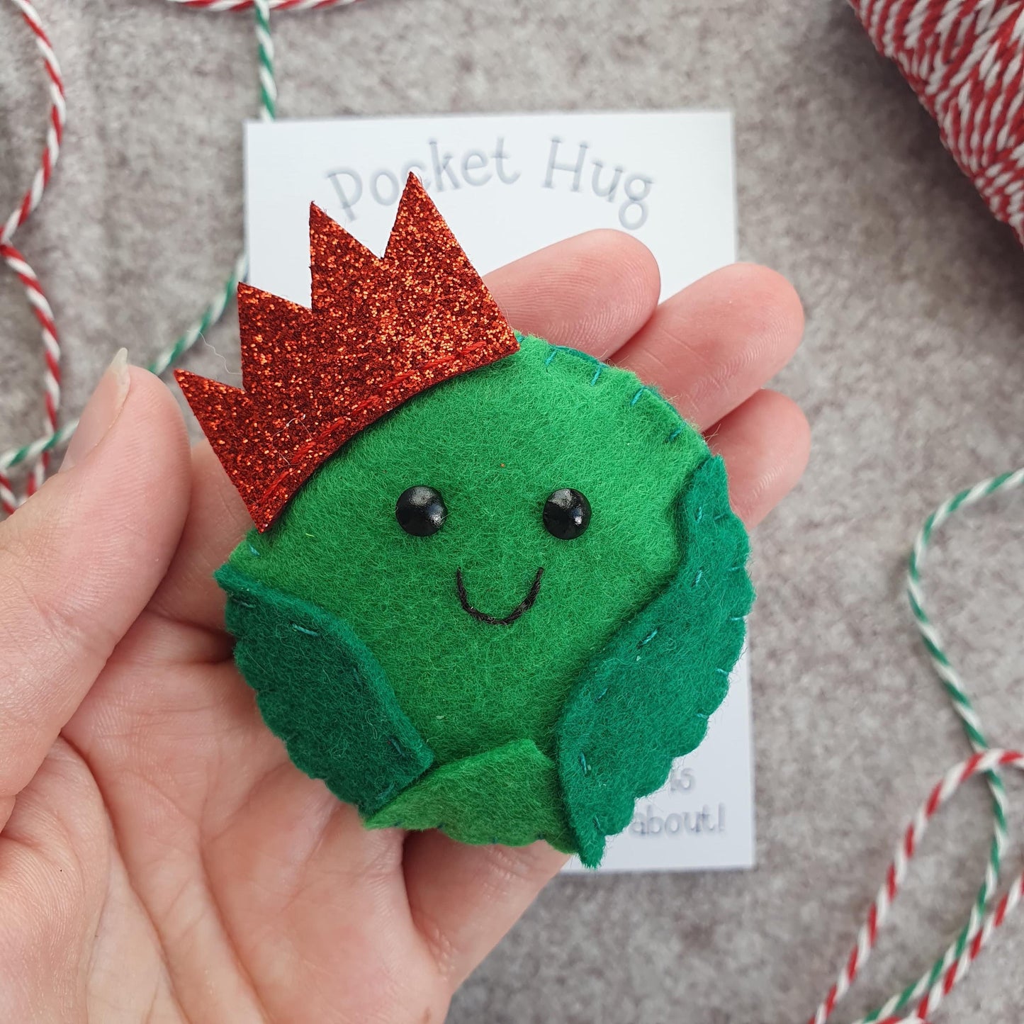 Christmas Sprout Pocket Hug