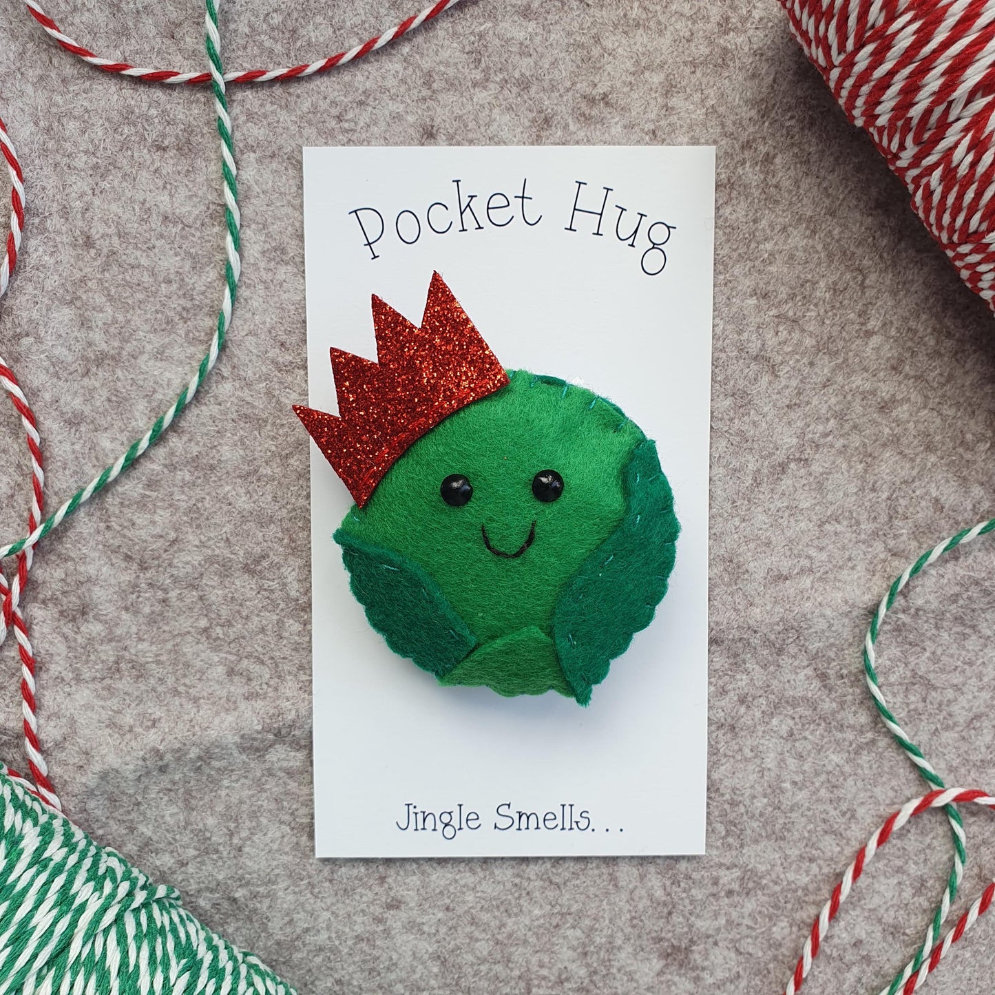 Christmas Sprout Pocket Hug