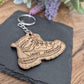 Hiking Boot Keyring