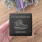 Hiking Slate Coaster